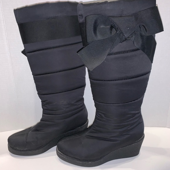 Kate Spade ♠️ Winter Boots with Bows - Picture 5 of 8